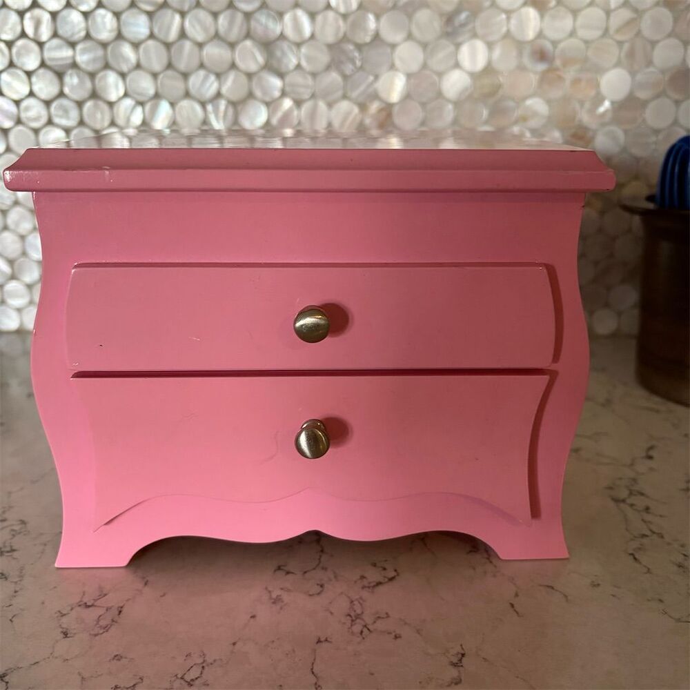 Brianna Personalized  Pink‎ Jewelry Box with Ballerina